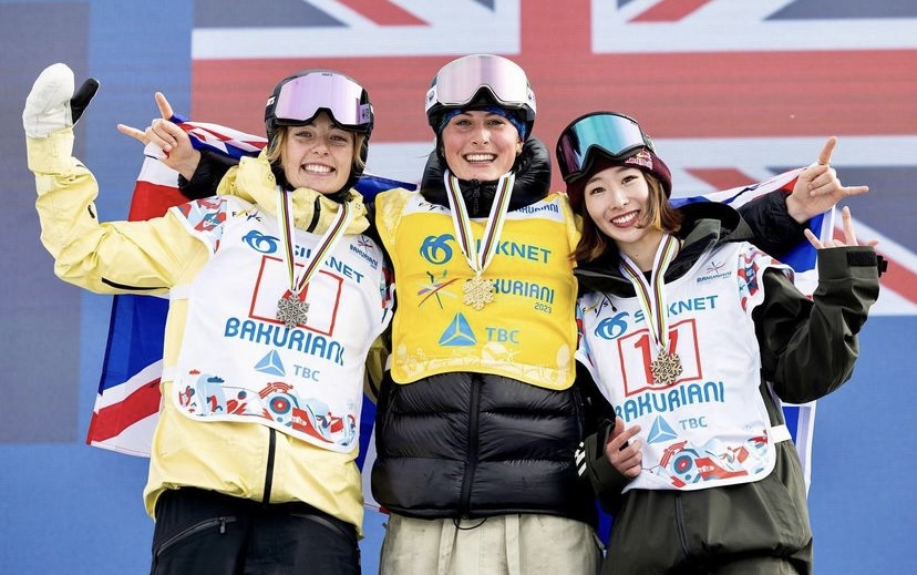 スノボ 五輪メダリストたち ビッグエア全日本選手権に凱旋出場 4