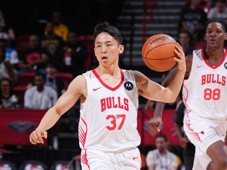 NBA 河村勇輝が本拠地デビュー ブルズとツーウエー契約 3