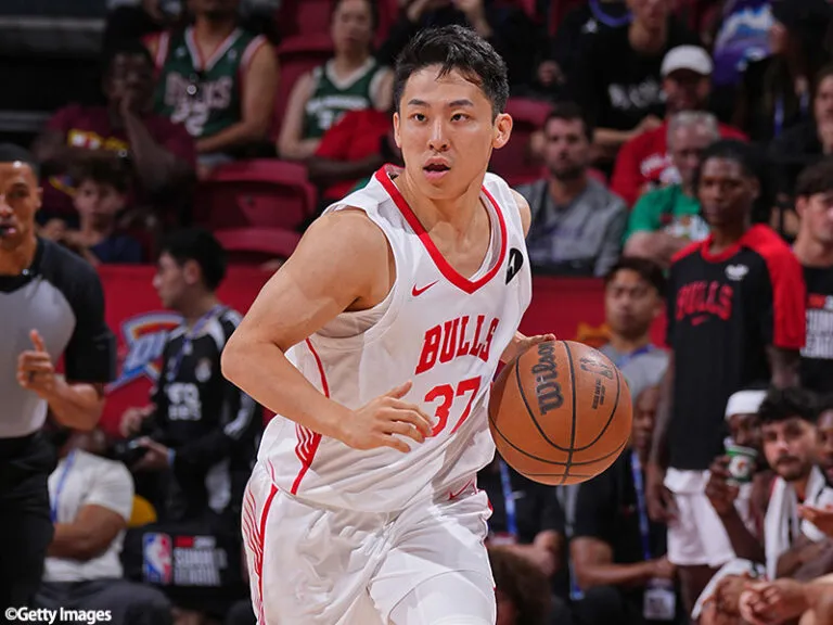 NBA 河村勇輝が本拠地デビュー ブルズとツーウエー契約 5