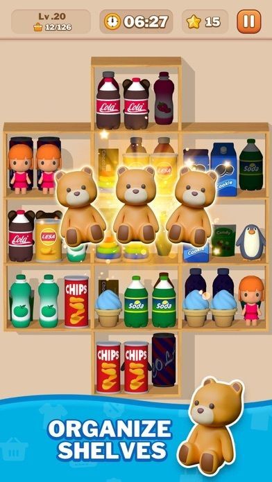 グッズソーティング3D：マッチゲーム 8