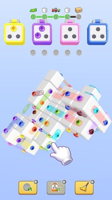Screw Sort 3D: ボルト ネジニットパズルゲーム 1