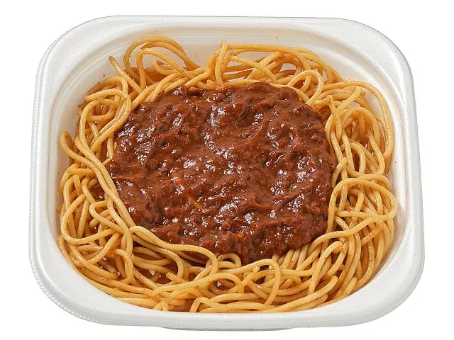 セブン ミートソースパスタ 1
