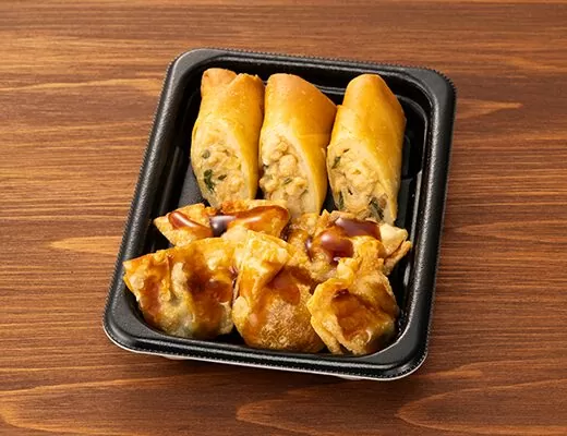 コンビニの揚げ餃子 3