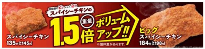 ファミマ スパイシーチキン 8