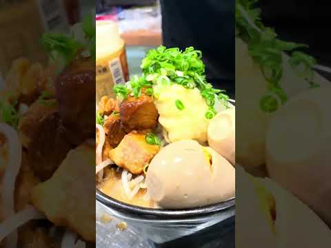 セブンの二郎系つけ麺 8