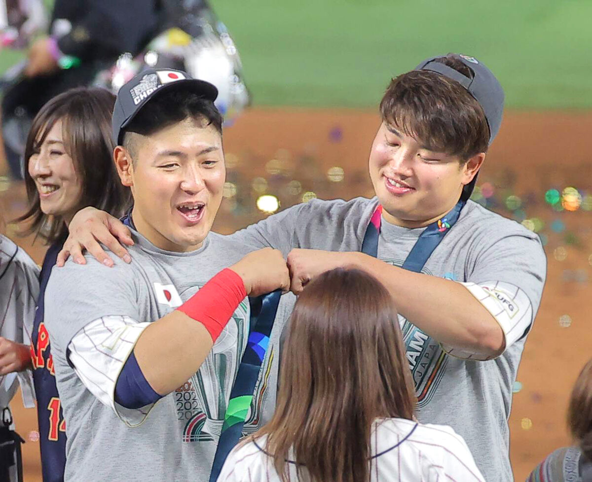 大リーグ 岡本和真と村上宗隆 WBC日本代表に合流へ 6