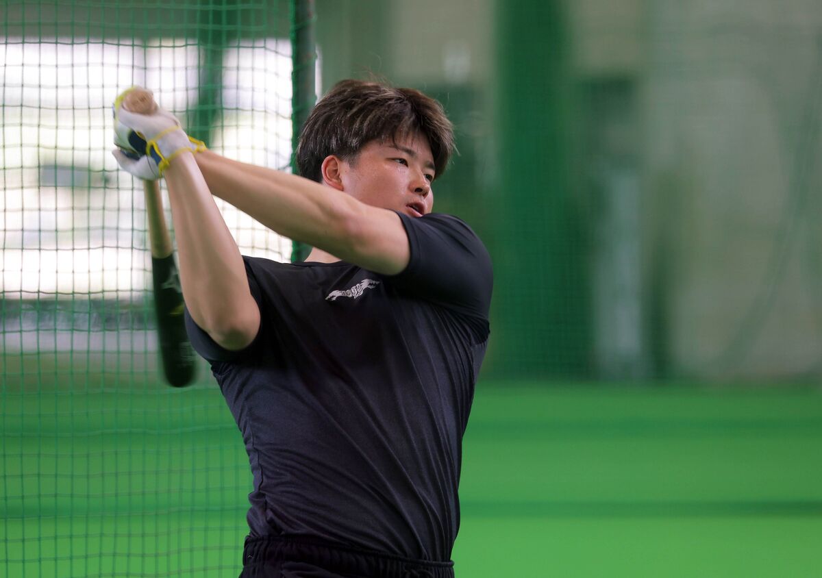 WBC 日本代表に村上宗隆が合流 練習で順調な仕上がり見せる 2