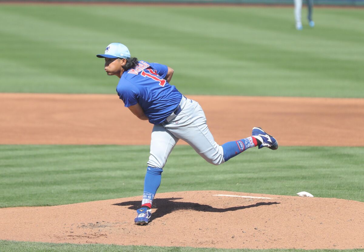 カブス 今永昇太 オープン戦初登板で2回無失点 3