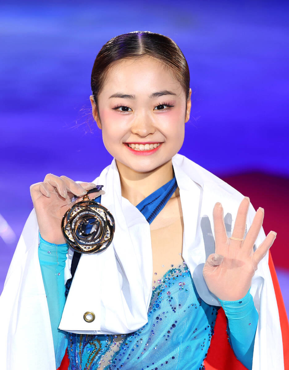 フィギュア 島田麻央 世界ジュニア選手権4連覇へ 練習公開 9