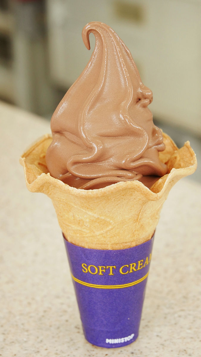 ミニストップ チョコソフトクリーム 5