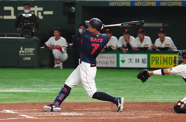 WBC日本代表 壮行試合 佐藤輝明のスリーランなど投打に収穫 1