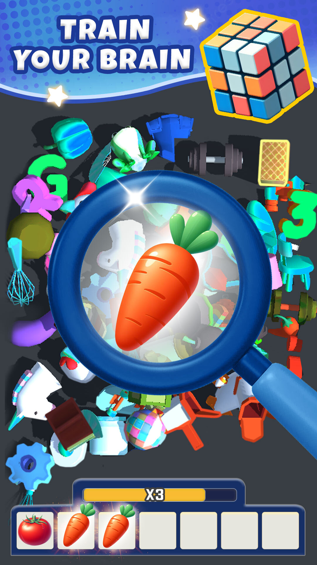 グッズソーティング3D：マッチゲーム 7