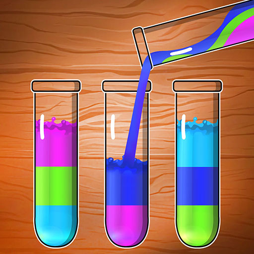 Order Crazy: 飲み物ソート ソーダ 色とりパズル 6