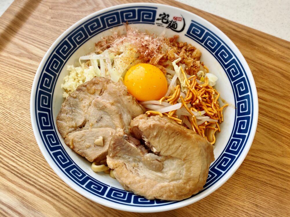 セブンの二郎系まぜそば 7