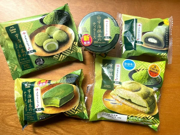 ファミマ 抹茶スイーツ 9