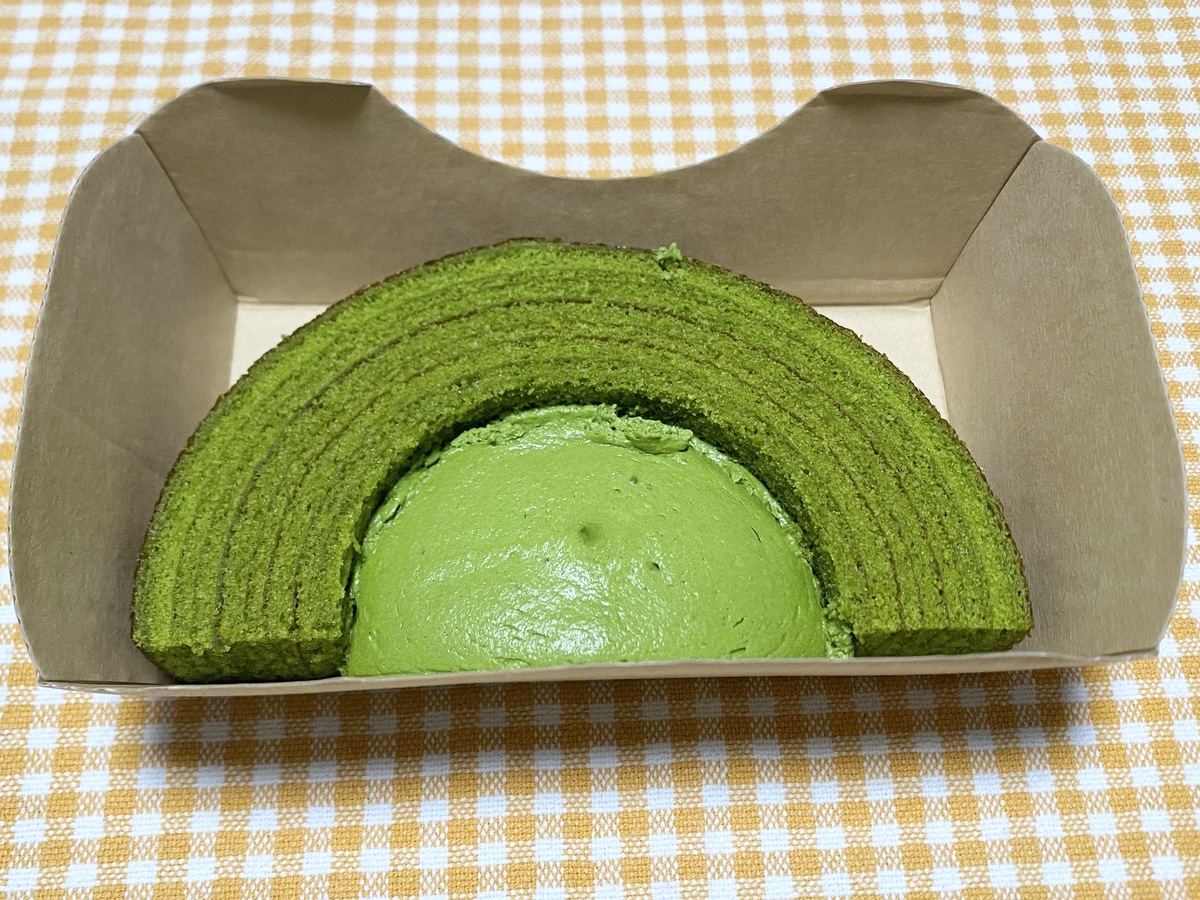 ローソン 抹茶バウム 6