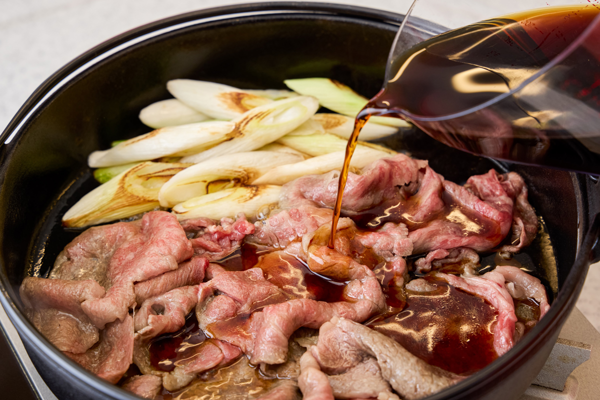 すきやきの割りしたvs砂糖醤油 1