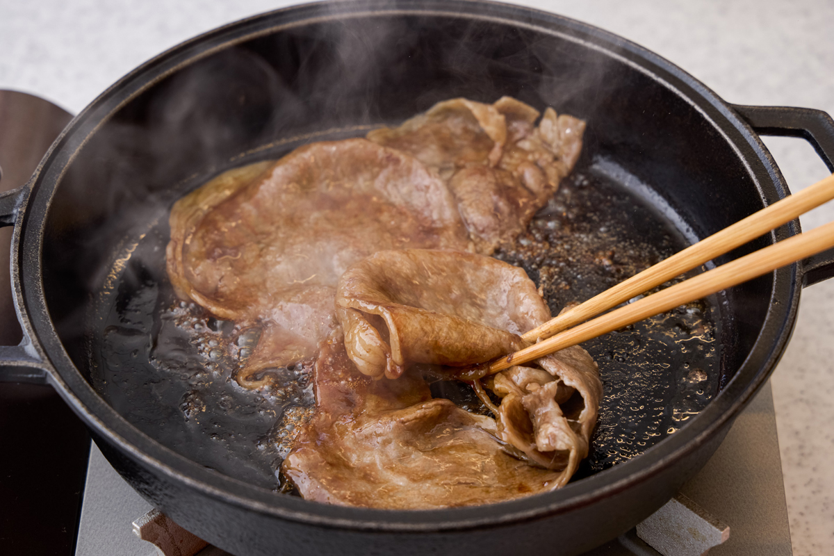 すきやきの割りしたvs砂糖醤油 3