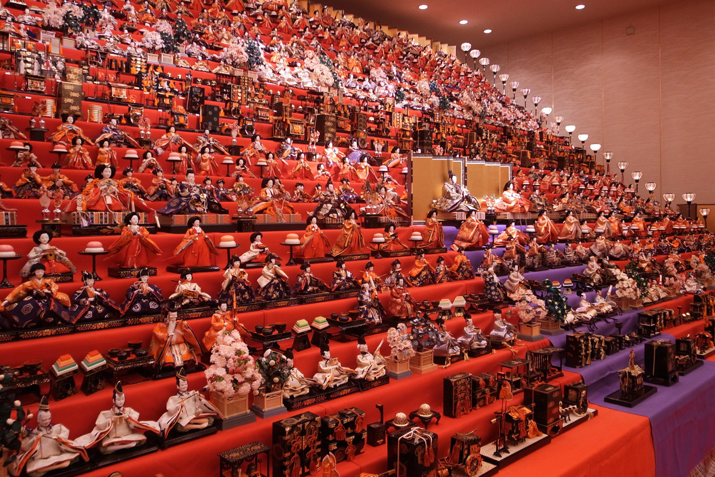 町家などに約1000体のひな人形を展示 広島 東広島 4