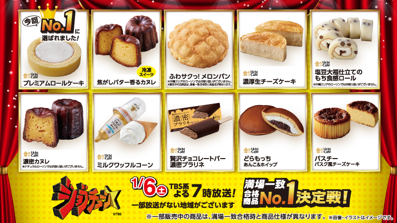 ローソンのスイーツ