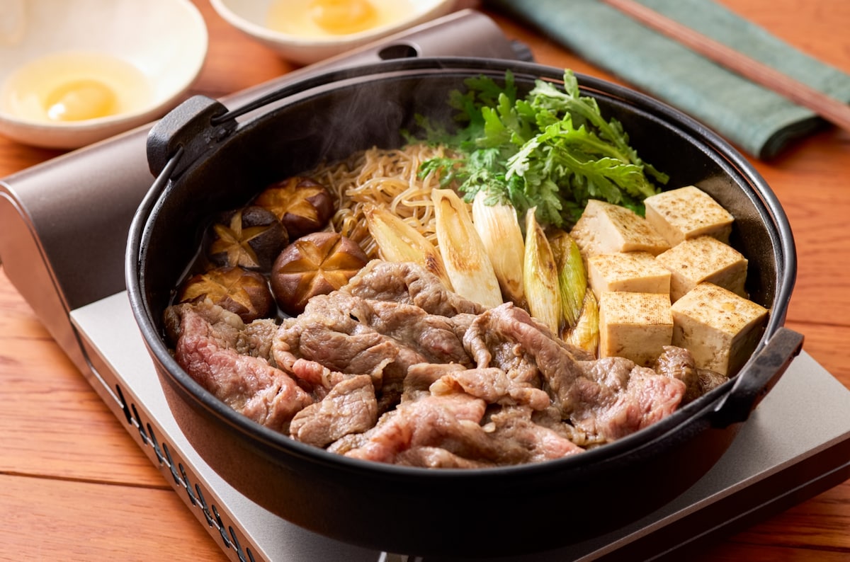 すきやきの割りしたvs砂糖醤油