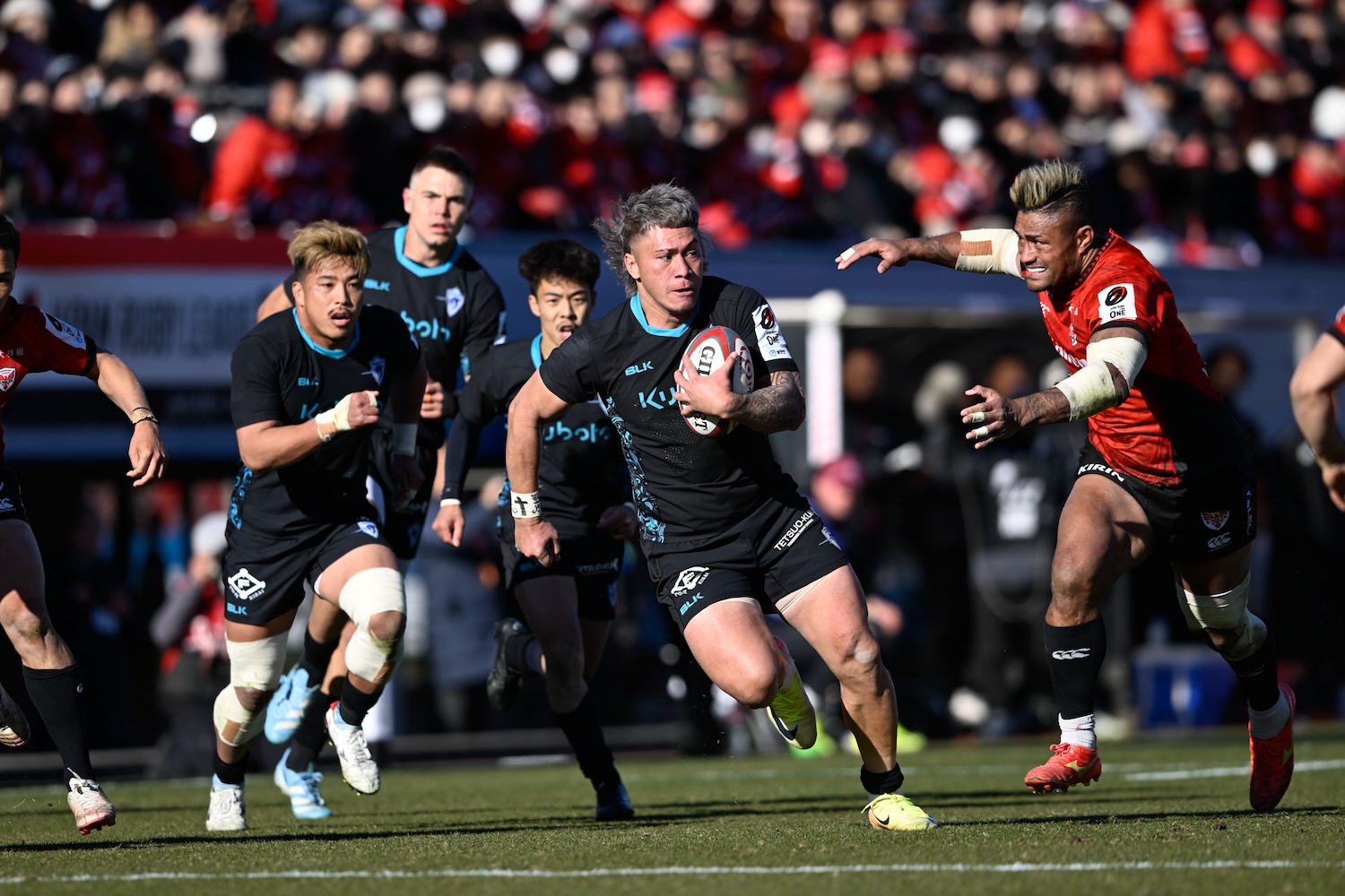 ラグビーリーグワン第10節 スピアーズがイーグルスに勝ち9勝目 3