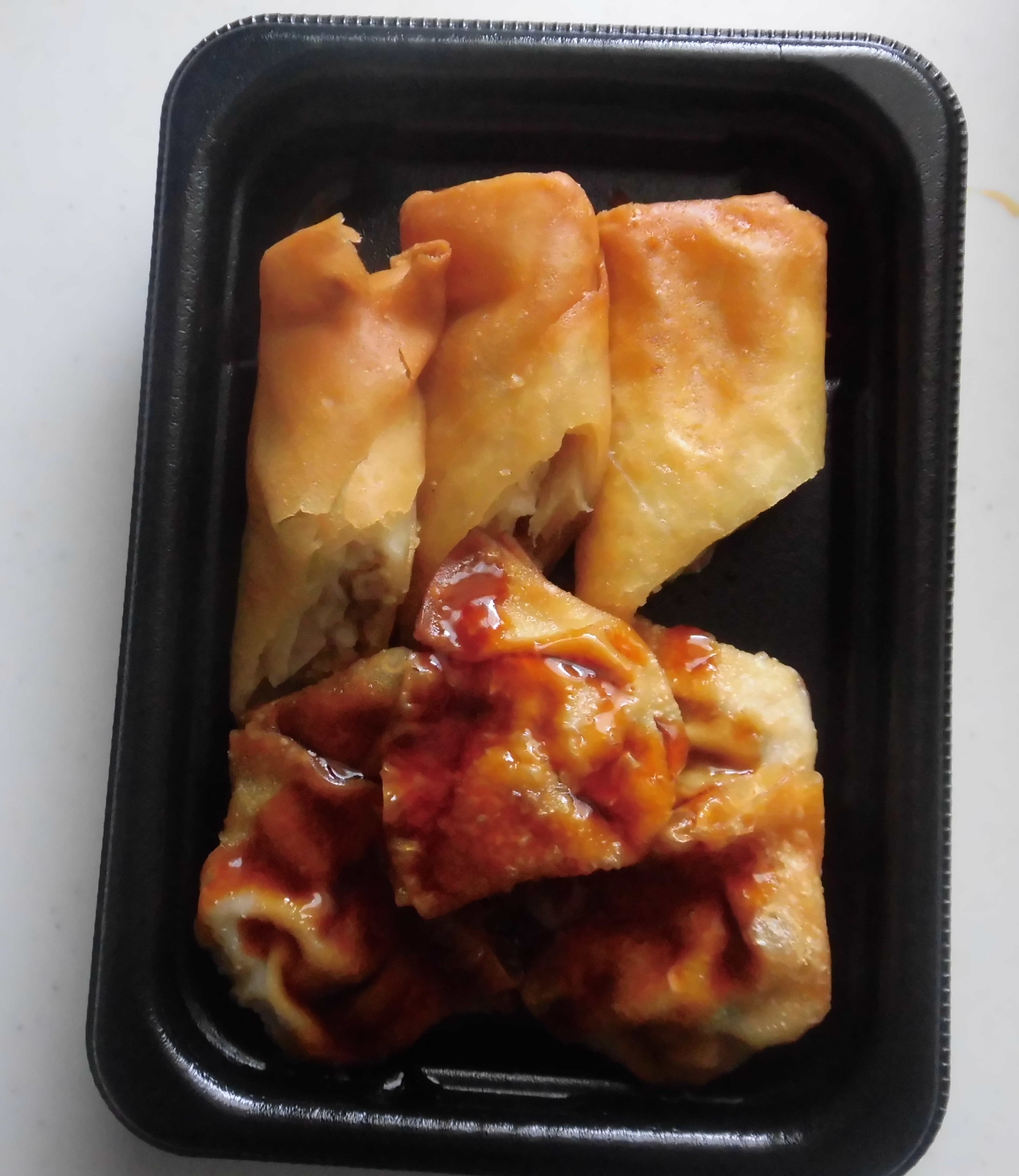 コンビニの揚げ餃子 9