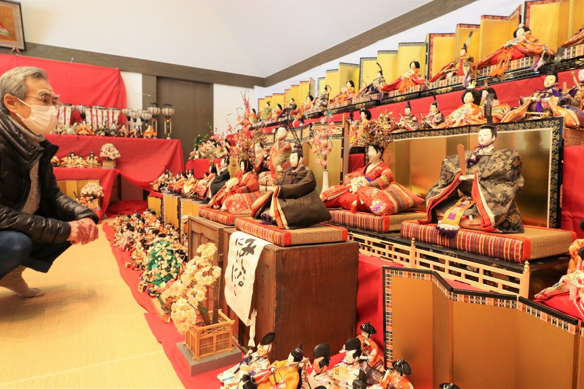 町家などに約1000体のひな人形を展示 広島 東広島 8