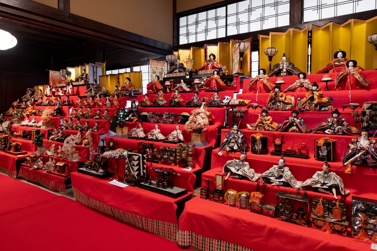 町家などに約1000体のひな人形を展示 広島 東広島 2
