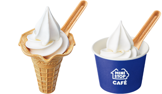ミニストップ ソフトクリーム（定番） 7