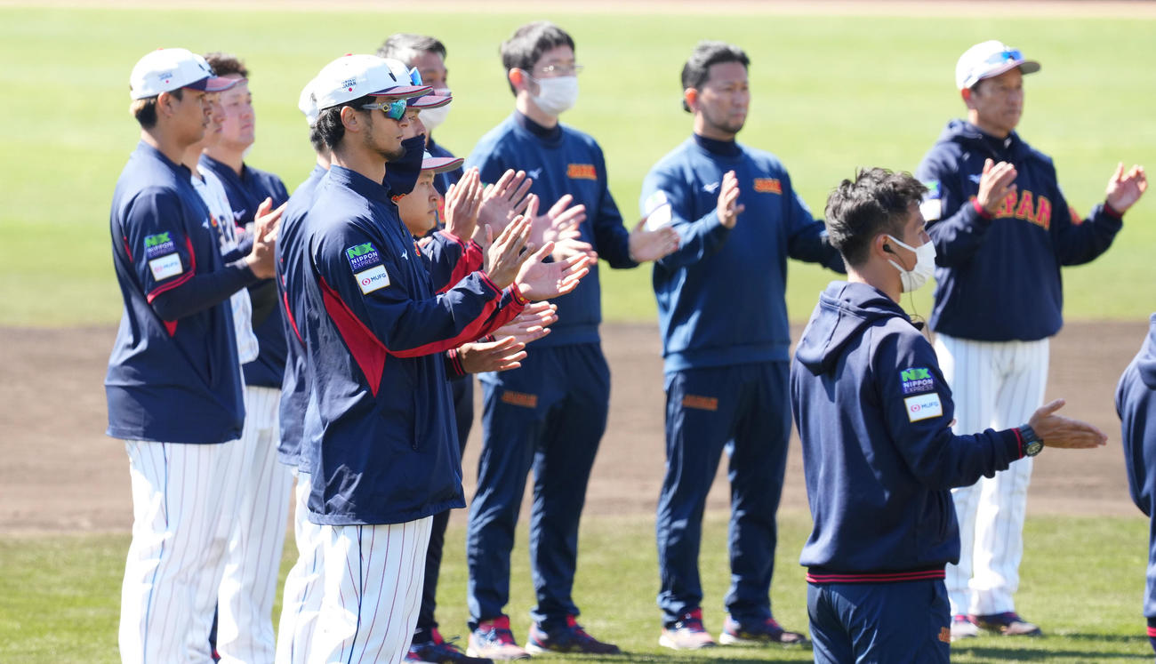 WBC 日本代表 宮崎での事前合宿を打ち上げ名古屋へ 7