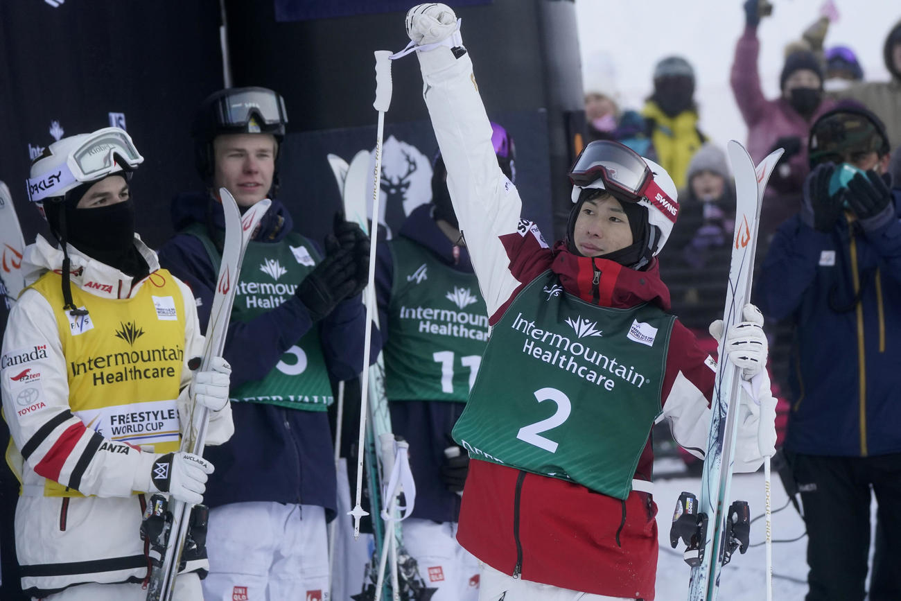 スキーW杯 デュアルモーグル 五輪銀の堀島行真が今季3勝目 4