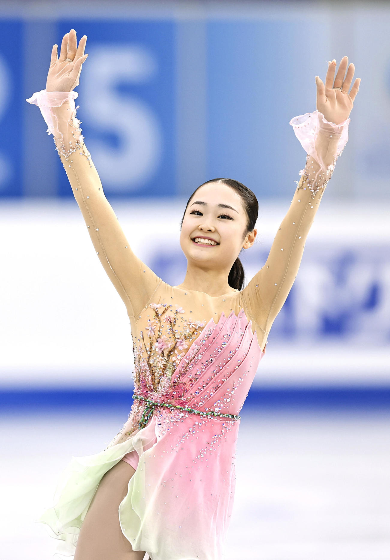 フィギュア 島田麻央 世界ジュニア選手権4連覇へ 練習公開 2