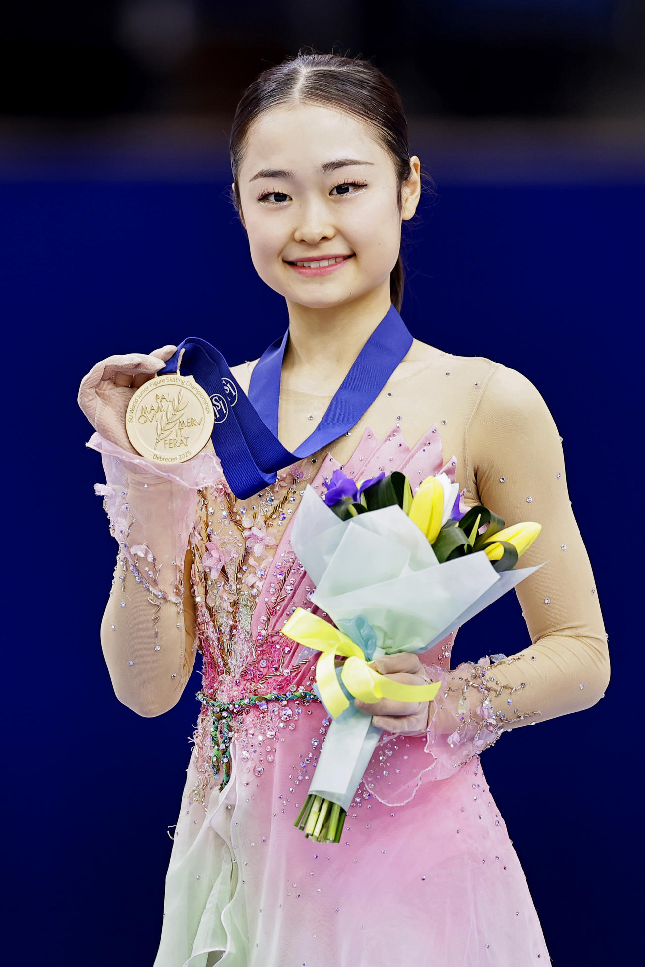 フィギュア 島田麻央 世界ジュニア選手権4連覇へ 練習公開 4