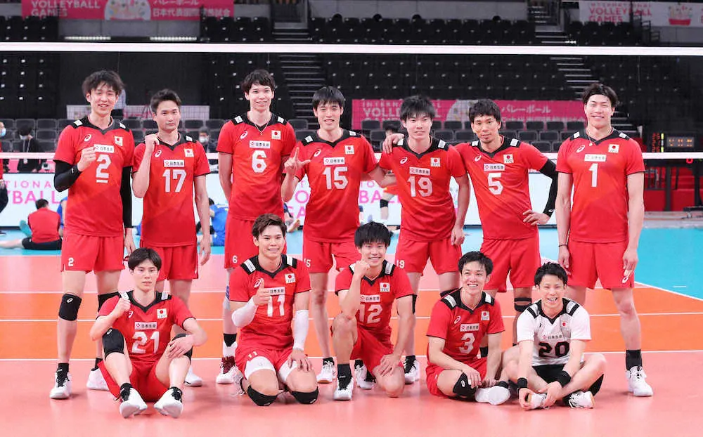 バレーボール日本代表 2
