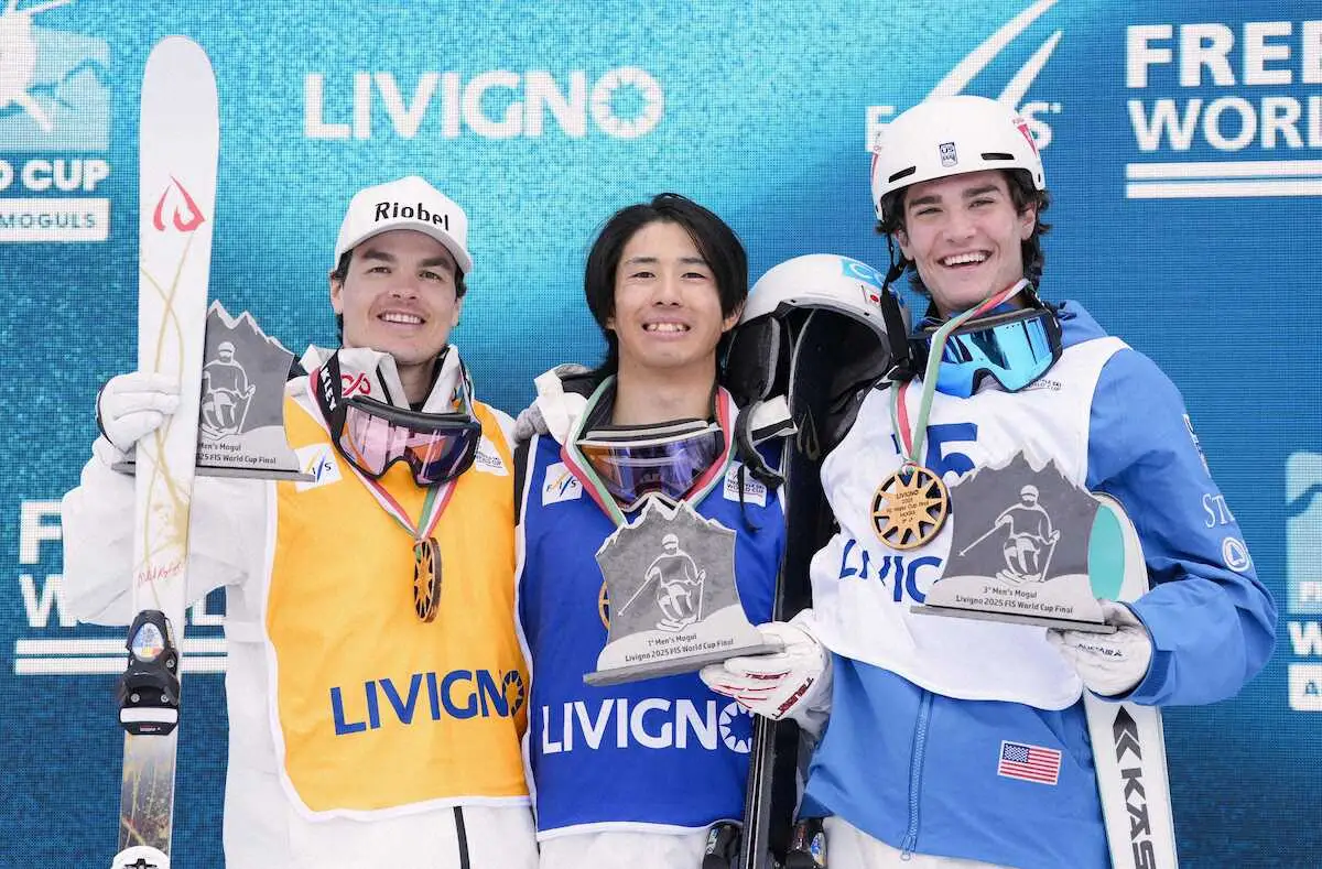 スキーW杯 デュアルモーグル 五輪銀の堀島行真が今季3勝目 5