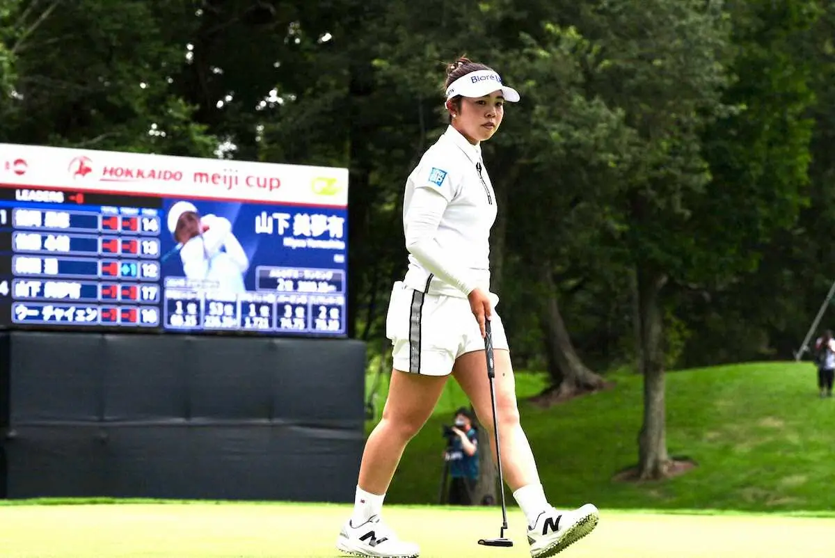 女子ゴルフ 米ツアー第1R 山下美夢有が3位と好スタート 8